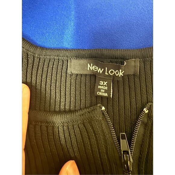 New Look black midi Bodycon dress size 3XL - Picture 5 of 8